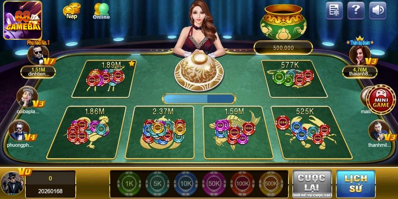 Đôi nét về game dân gian bầu cua tại 68 game bài