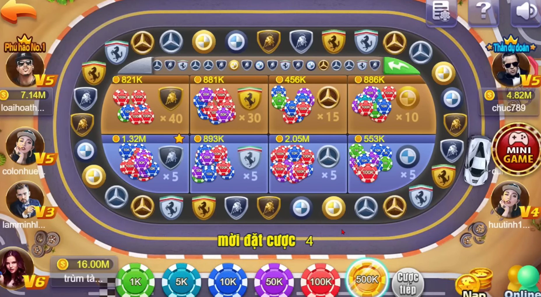 Cách chơi Game Siêu xe tại 68Gamebai cực hấp dẫn.
